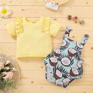 Set of 4 Baby Clothes 6 Months